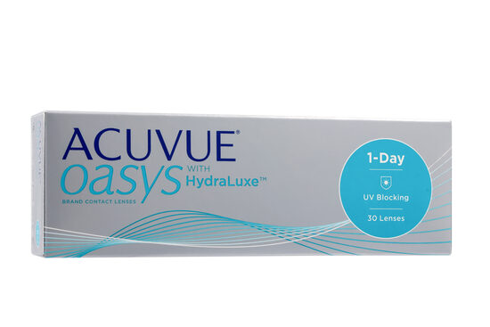 1-Day Acuvue Oasys with HydraLuxe (30vnt.)